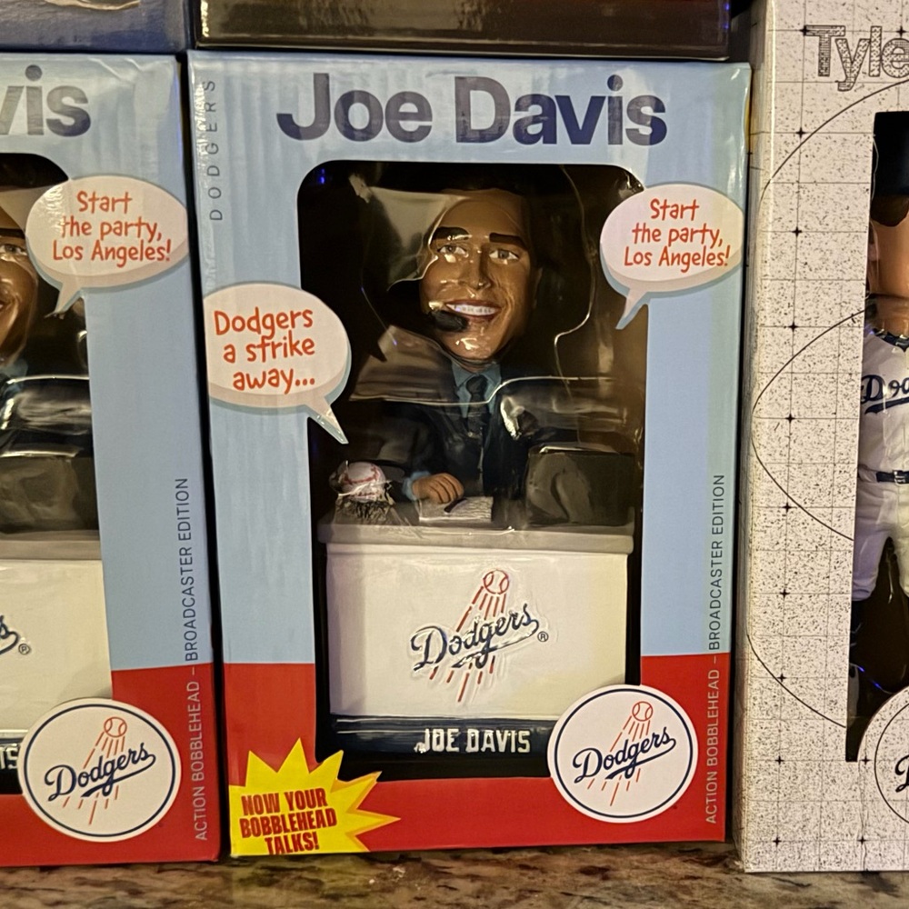 Joe Davis Dodgers Bobblehead